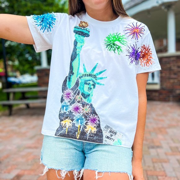 Firework Queen of Liberty Tee - Picture 3 of 3